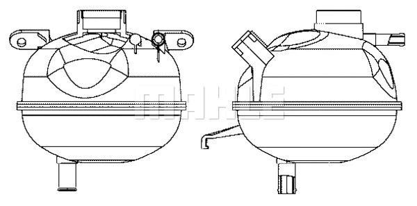 Expansion Tank, coolant (WG2184418)