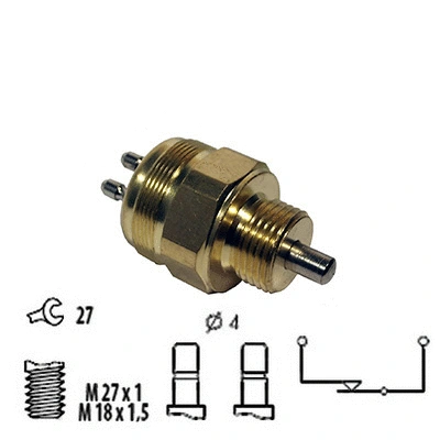 Switch, reverse light (WG1900167)