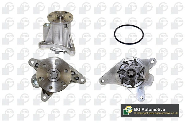 Water Pump, engine cooling (WG1489272)