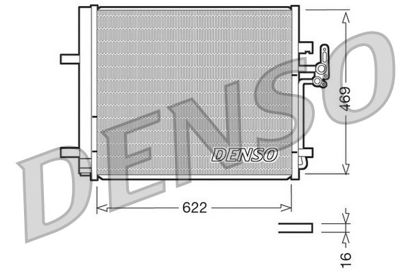 Condenser, air conditioning (WG1917227)