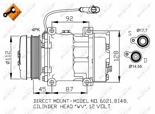 Compressor, air conditioning