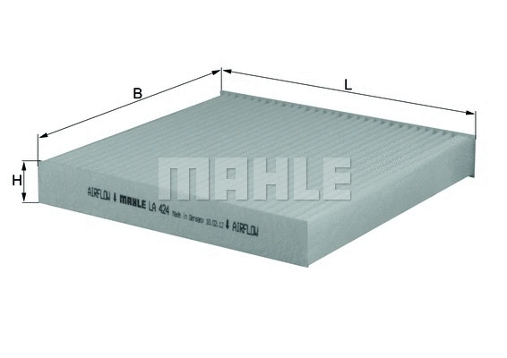 Filter, cabin air (WG1215411)