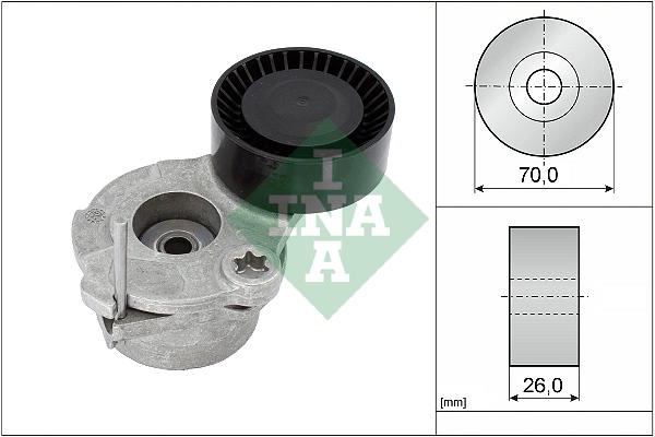 Belt Tensioner, V-ribbed belt (WG2263986)