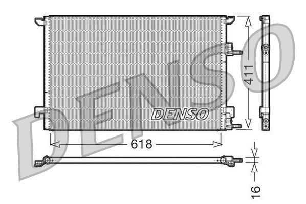 Condenser, air conditioning (WG1917389)