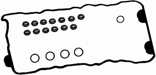 Gasket Set, cylinder head cover (WG1767583)