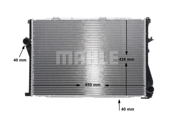 Radiator, engine cooling