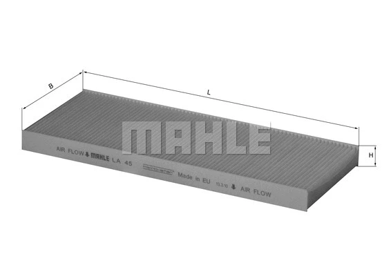 Filter, cabin air (WG1215426)
