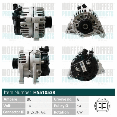Alternator (WG2263640)