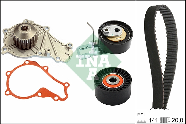 Water Pump & Timing Belt Kit (WG1809865)