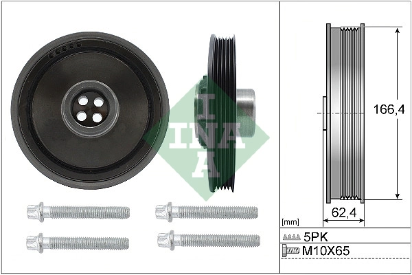 Belt Pulley Set, crankshaft (WG2189433)