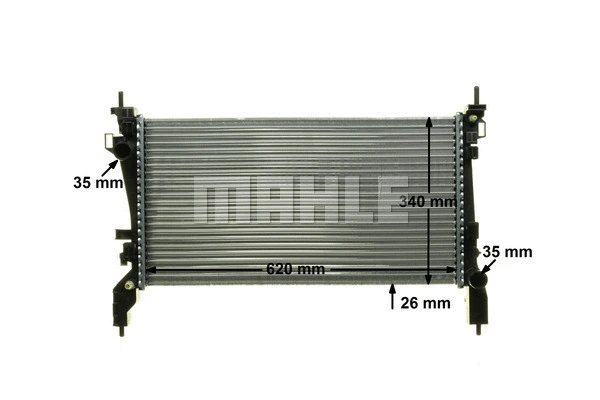 Radiator, engine cooling