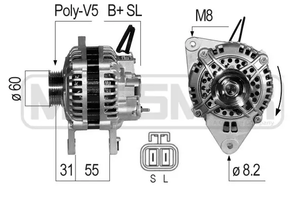 Alternator (WG2012259)