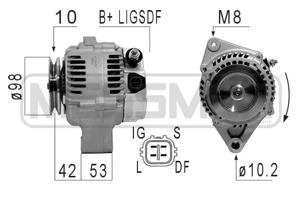 Alternator (WG2012305)