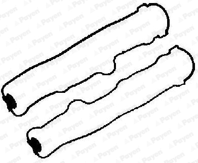 Gasket Set, cylinder head cover (WG1177003)