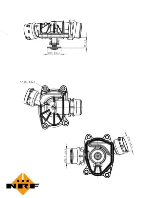 Thermostat, coolant