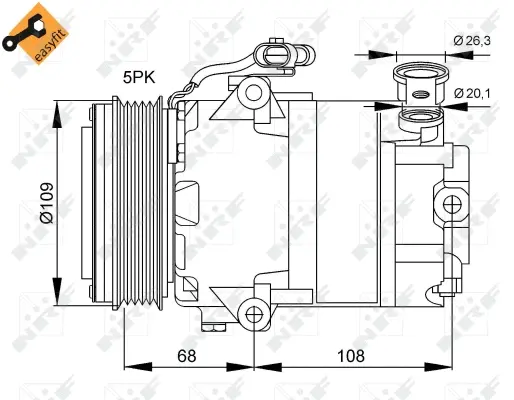 Compressor, air conditioning