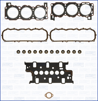 Gasket Kit, cylinder head (WG1166349)