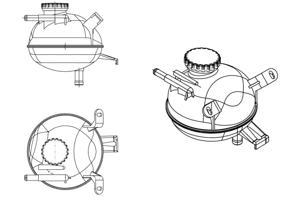 Expansion Tank, coolant (WG2161653)