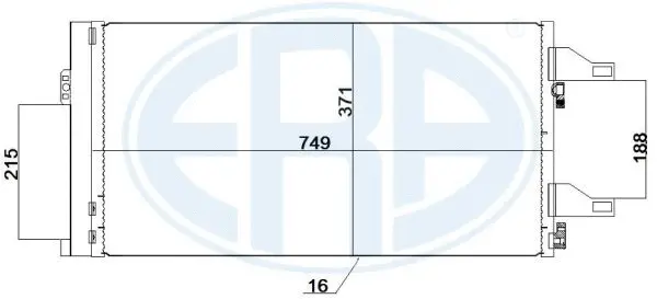 Condenser, air conditioning (WG2016853)
