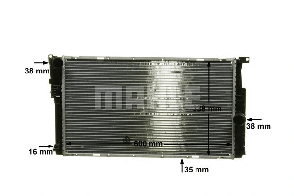 Radiator, engine cooling