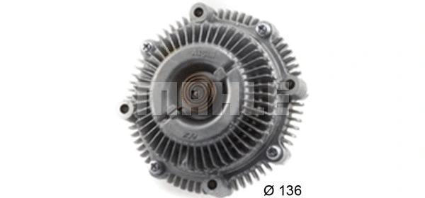 Clutch, radiator fan