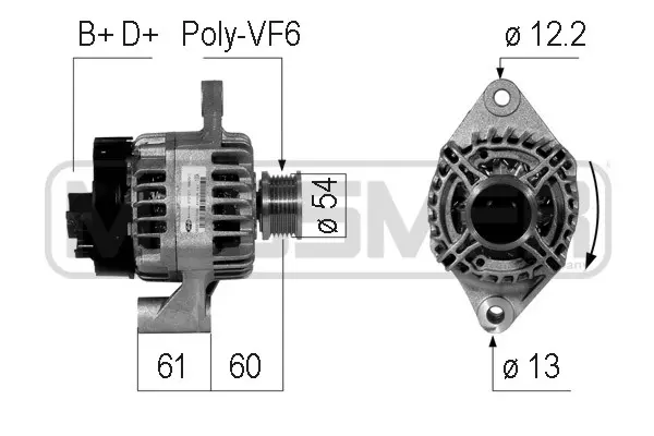 Alternator (WG2012223)