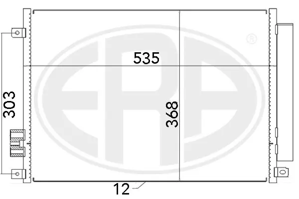Condenser, air conditioning (WG2016618)