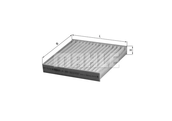 Filter, cabin air (WG1171651)
