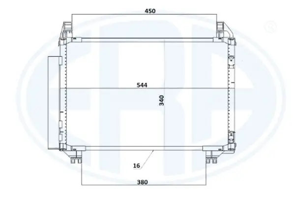 Condenser, air conditioning (WG2016865)