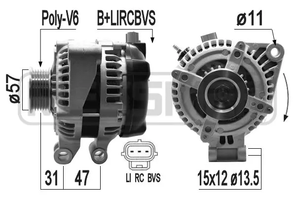 Alternator (WG2011345)