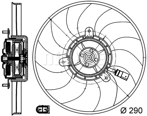 Fan, engine cooling