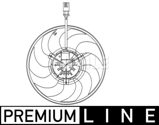 Fan, engine cooling (WG2224691)