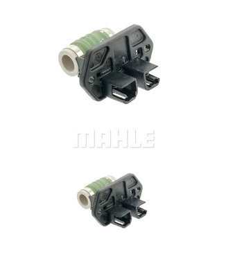 Series resistor, electric motor (radiator fan)