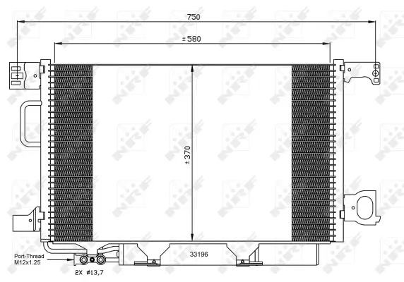 Condenser, air conditioning (WG2161036)