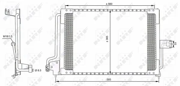 Condenser, air conditioning (WG2160779)