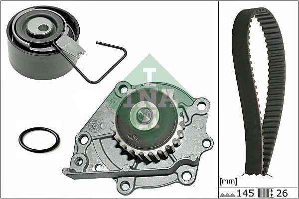 Water Pump & Timing Belt Kit (WG1710035)