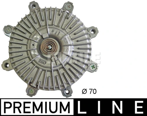 Clutch, radiator fan