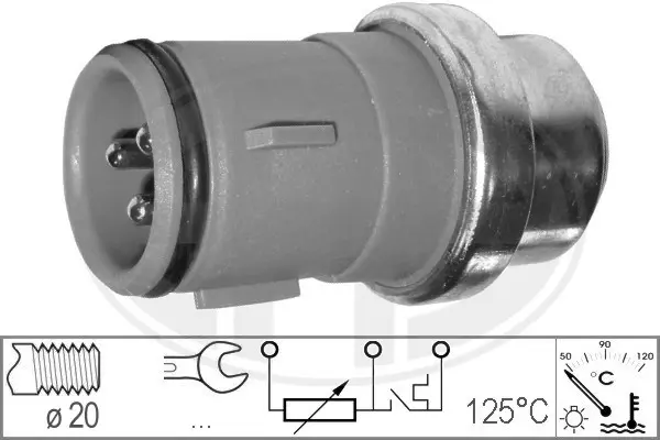 Sensor, coolant temperature (WG1492449)