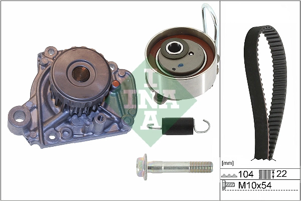 Water Pump & Timing Belt Kit (WG2101382)