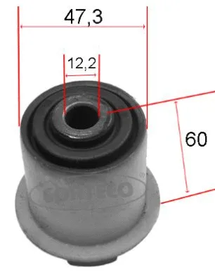 Mounting, control/trailing arm (WG1922850)