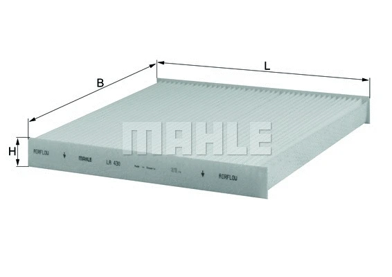 Filter, cabin air (WG1215414)