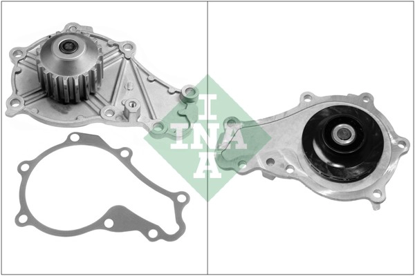 Water Pump, engine cooling (WG1254285)
