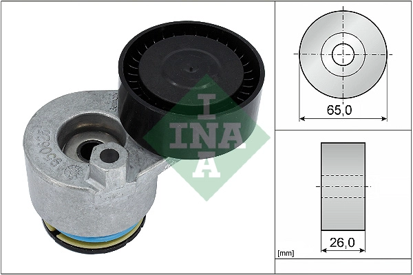 Belt Tensioner, V-ribbed belt (WG1253386)