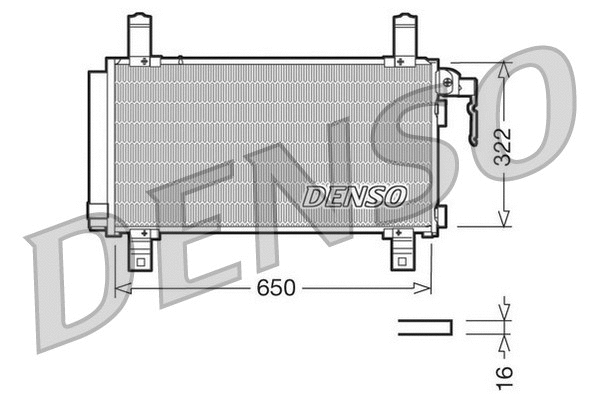 Condenser, air conditioning (WG1917475)