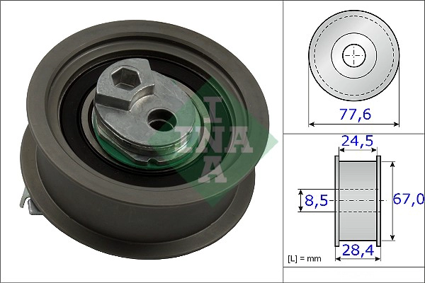 Tensioner Pulley, timing belt (WG1252648)