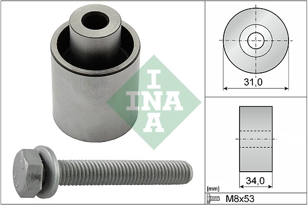 Deflection/Guide Pulley, timing belt (WG1725051)