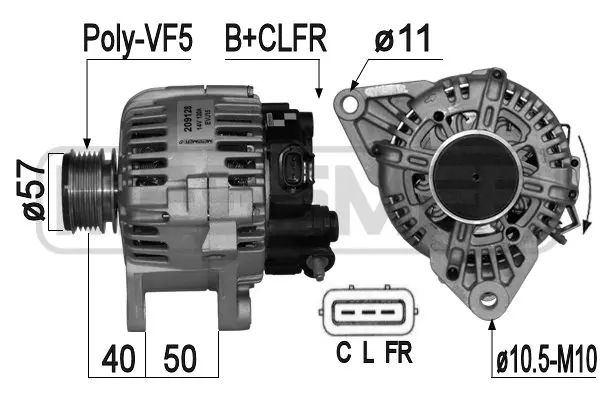 Alternator (WG2011078)