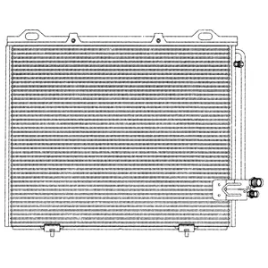 Condenser, air conditioning (WG2041606)