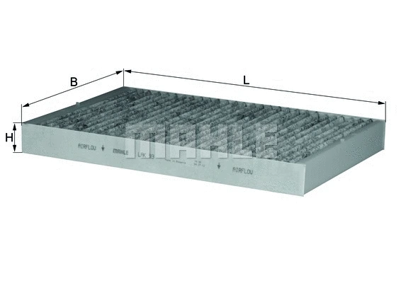 Filter, cabin air (WG1215732)