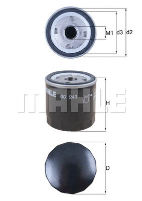 Oil Filter (WG1217079)